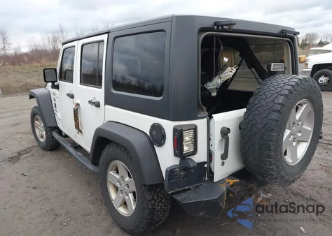 2017 Jeep Wrangler Unlimited Sport 4X4 z USA, uszkodzony, nr VIN 1C4BJWDG8HL551979